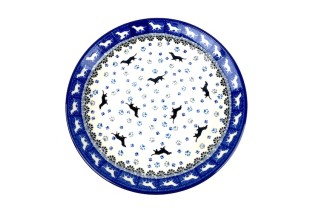 086 Bunzlau Ontbijtbordje 2151X Teckel